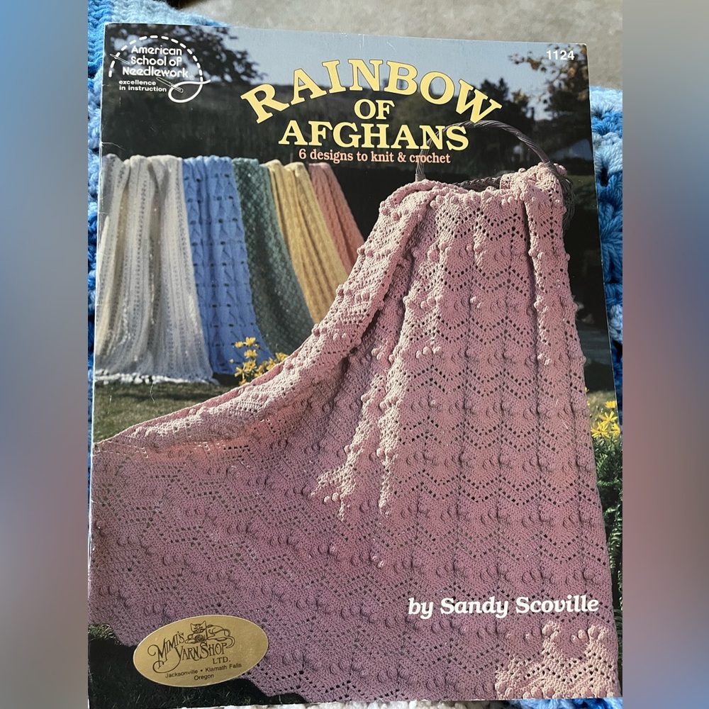 Rainbow of Afghans Crochet & Knitting Book